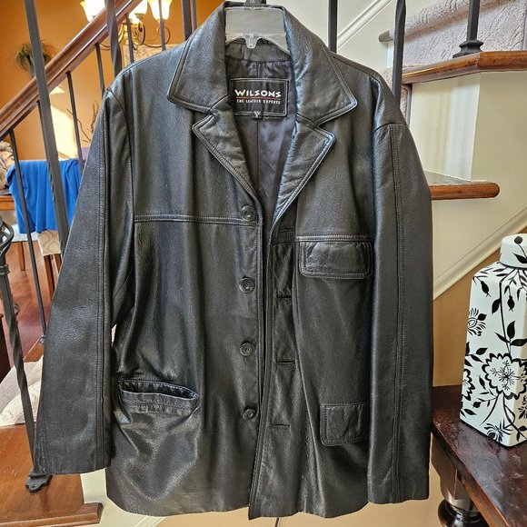 Vintage Wilsons Women's Lightweight Leather Jacket, Black, Sz Small - Picture 2 of 16